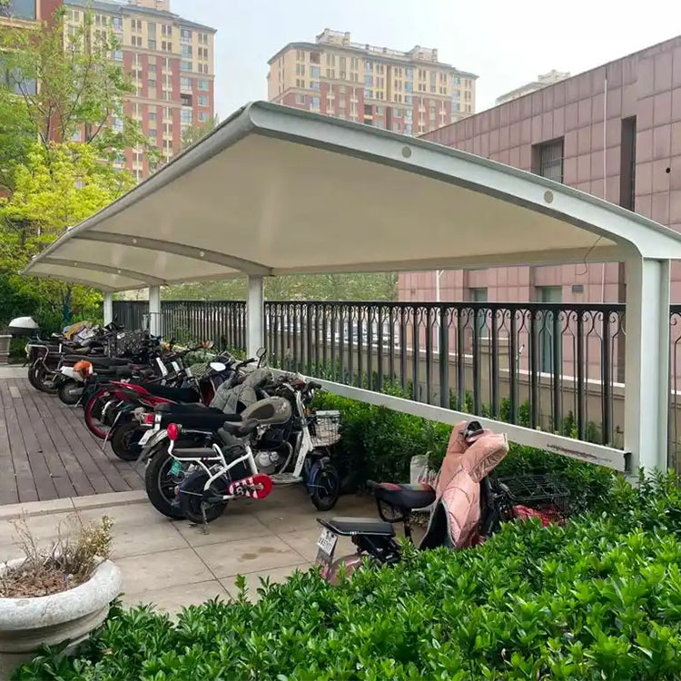 寿阳县膜结构电动车棚